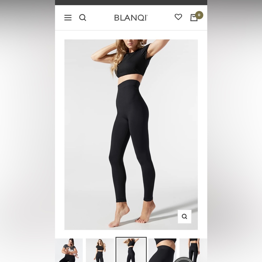 Highwaist Postpartum + Nursing Support Leggings | size L